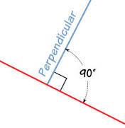 perpendicular