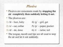 plosive